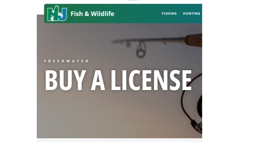 New Jersey Fishing and Hunting Licenses Available INSTORE PURCHASE – Old  School Outdoors