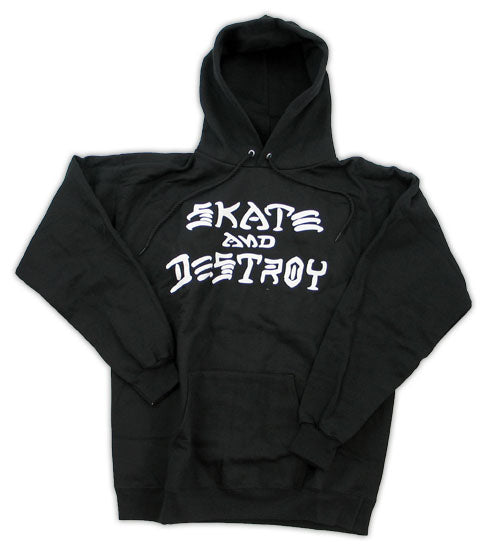 THRASHER SKATE AND DESTROY BLACK HD/SWT
