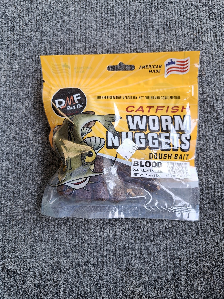 Catfish Worm Nuggets Dough Bait