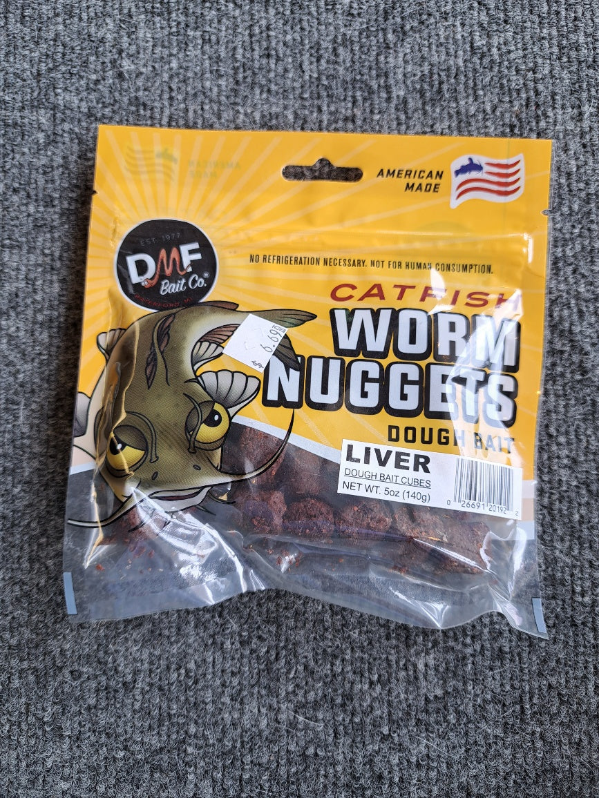Catfish Worm Nuggets Dough Bait