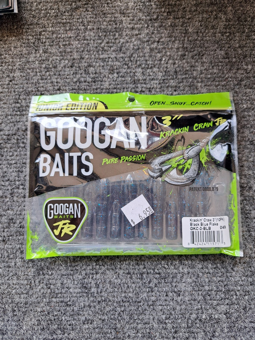 Googan Baits Krackin' Craw 10pk 3"