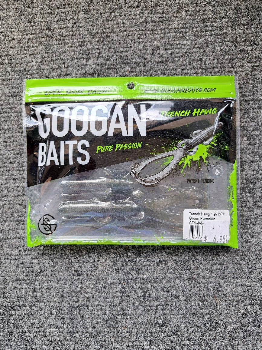 Googan Baits Trench Hawg 9pk 4.65"