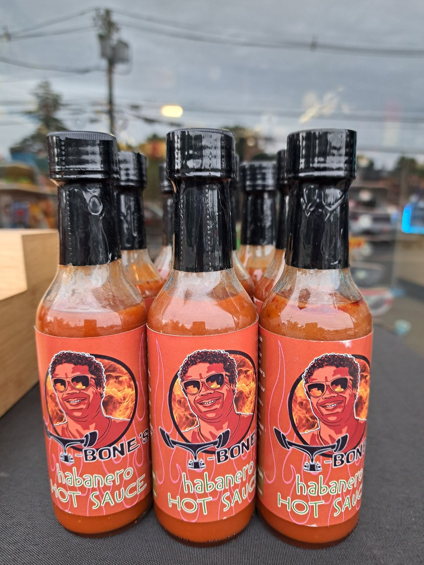 T-Bone's Habanero Hot Sauce 15ml