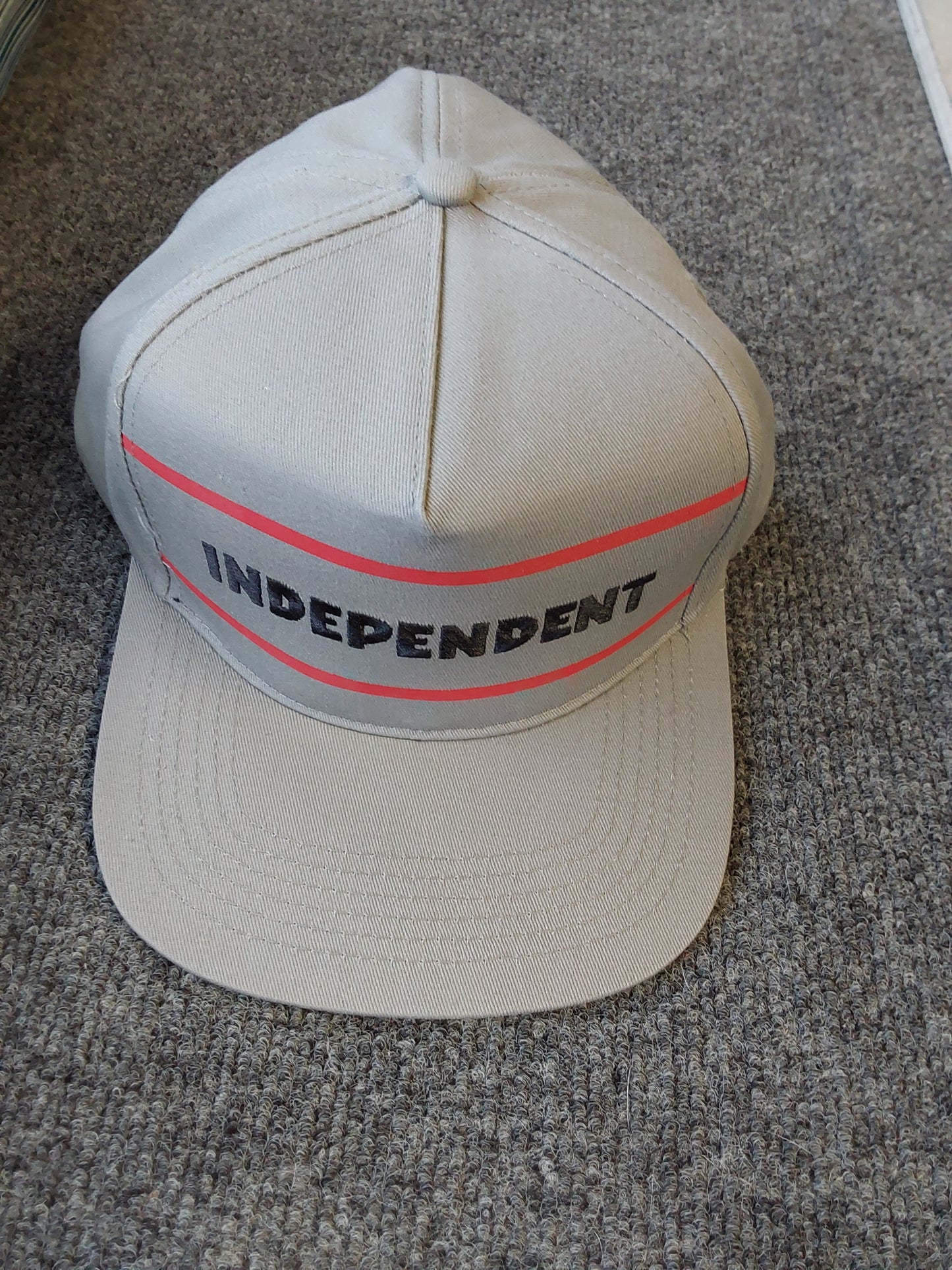 Independent Hat Grey Snapback