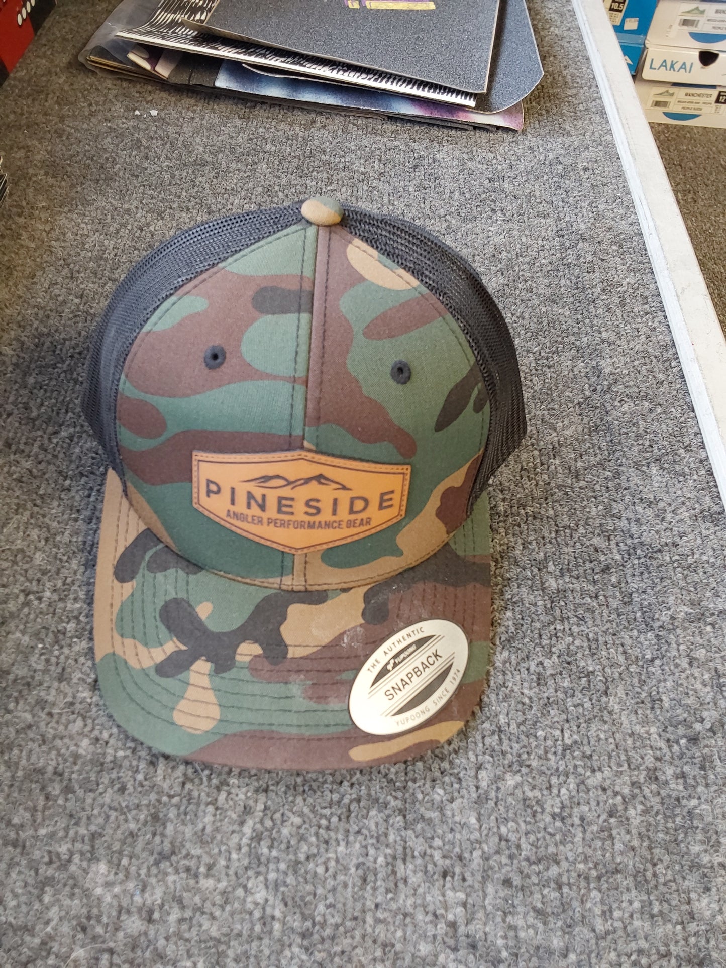 PINESIDE Hat Camo Trucker Mesh