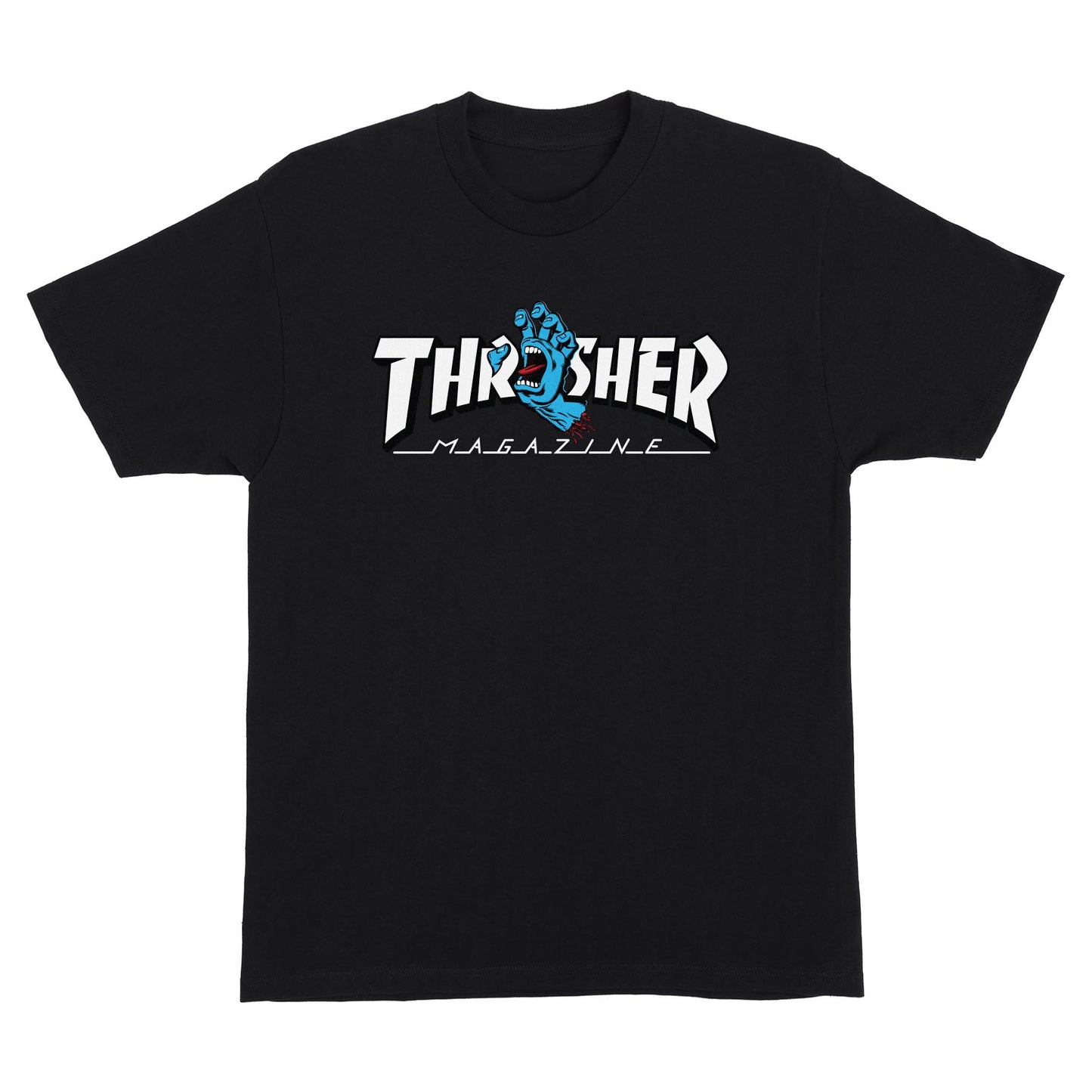 Thrasher Screaming Logo S/S Heavyweight T-Shirt Mens Black