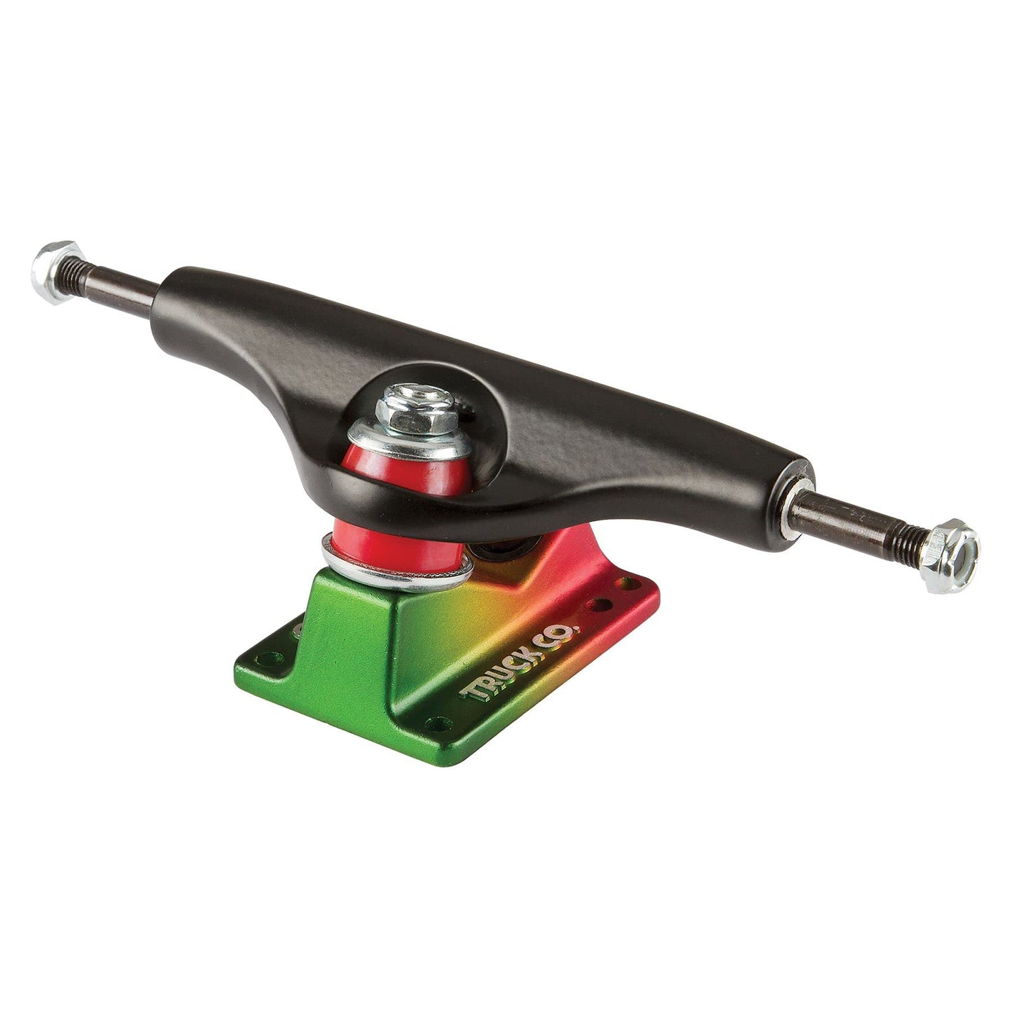 Gullwing Shadow Skateboard Trucks Black/Rasta - 8.50 (Set of 2)