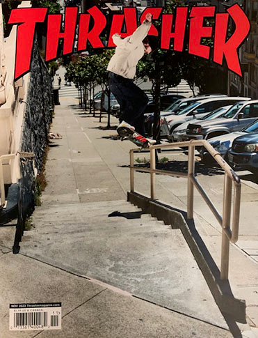 THRASHER MAGAZINE NOVEMBER 2023