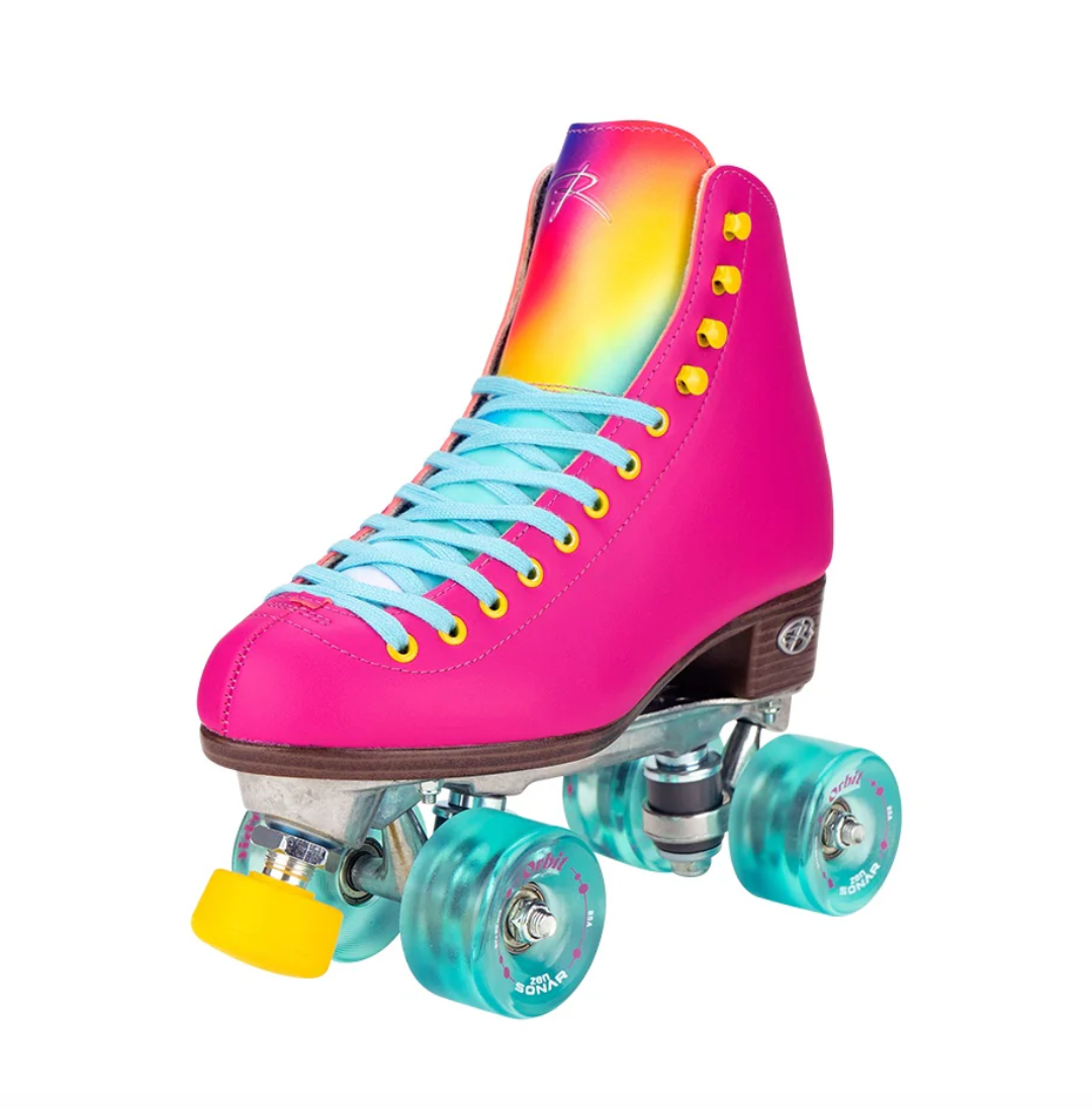Riedell Orbit Roller Skates - Pink - Size 6 (Fits like women's size 7)
