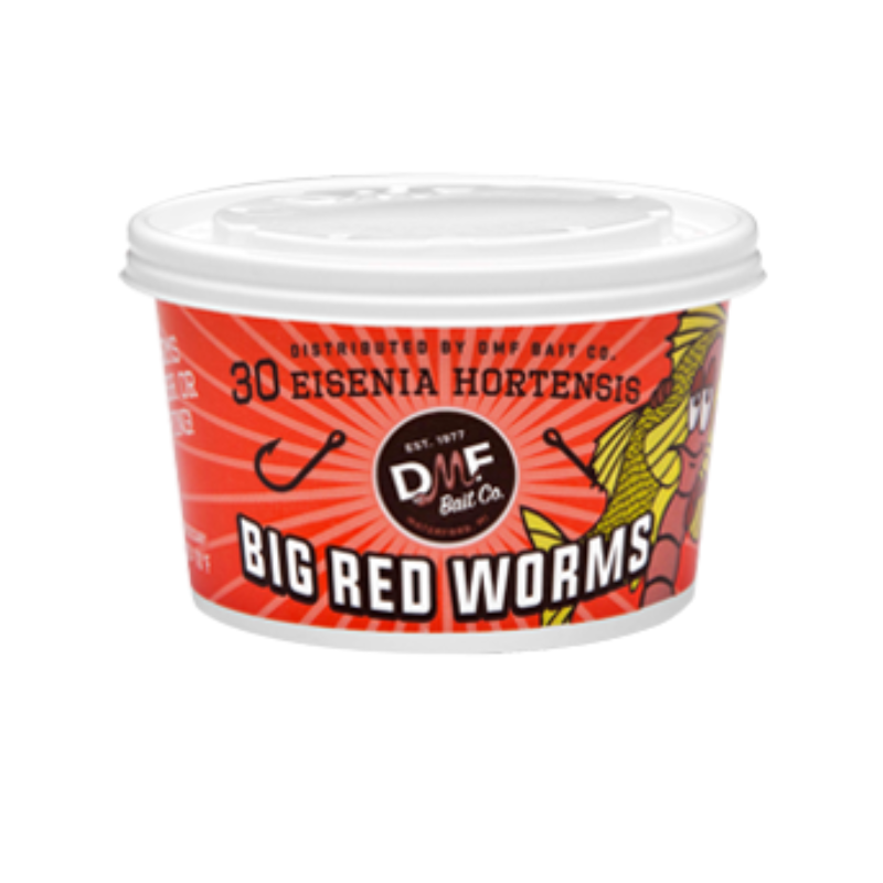 Live Bait Big Red Worms / Store PIck Up Only – Old School Outdoors