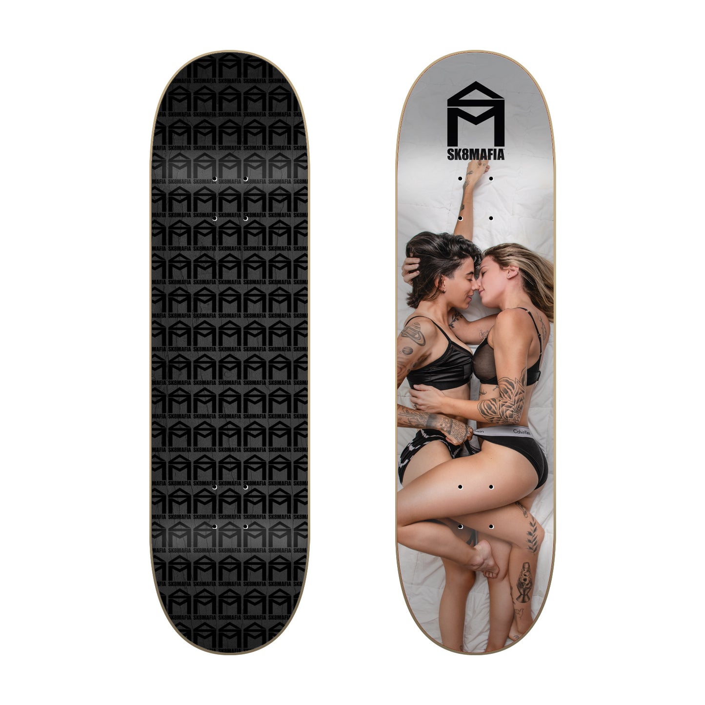SK8MAFIA TEAM SM GIRLS LOVE DECK 8.5