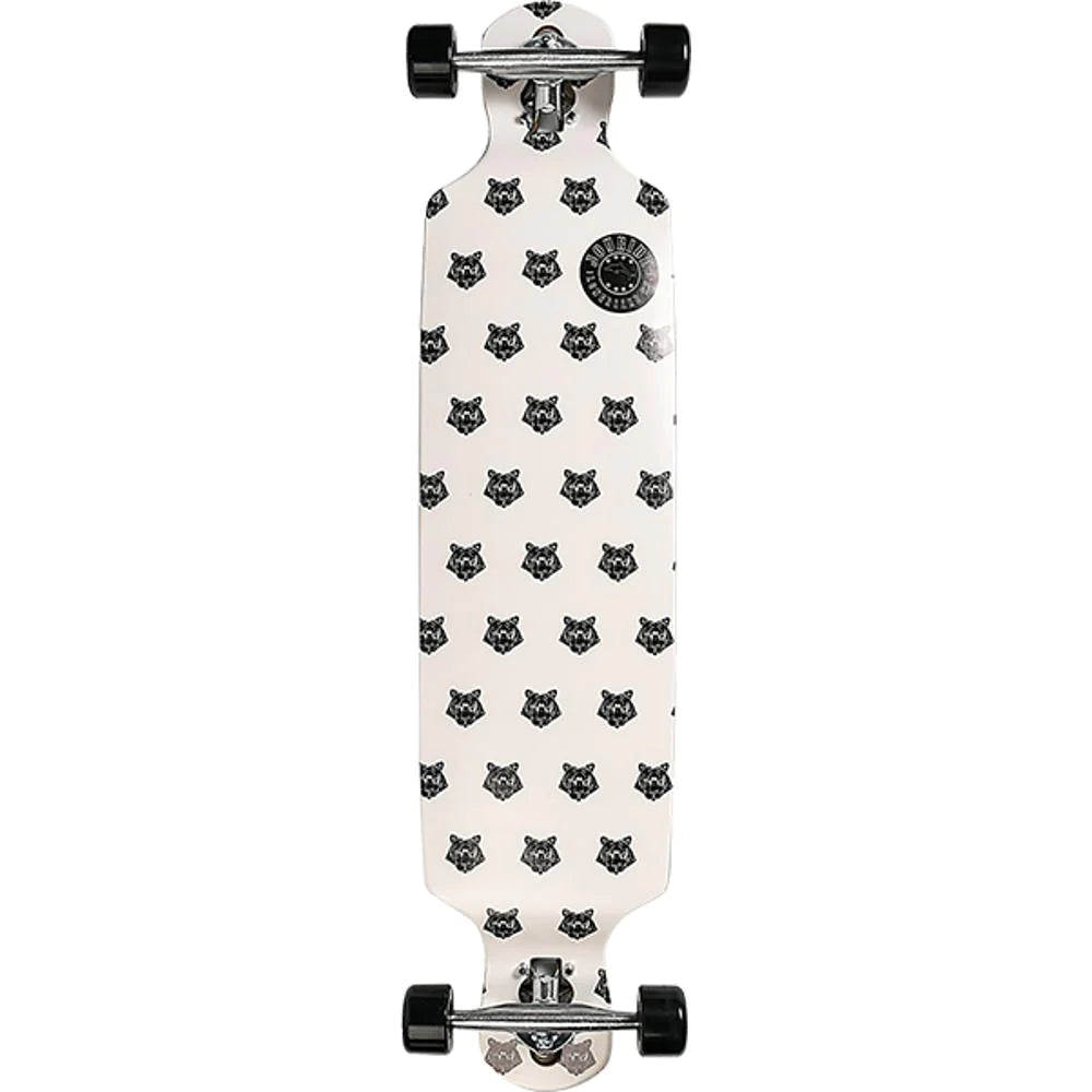 JOYRIDE TIGER PATTERN DROP DOWN DROP THROUGH 9X39in Longboard