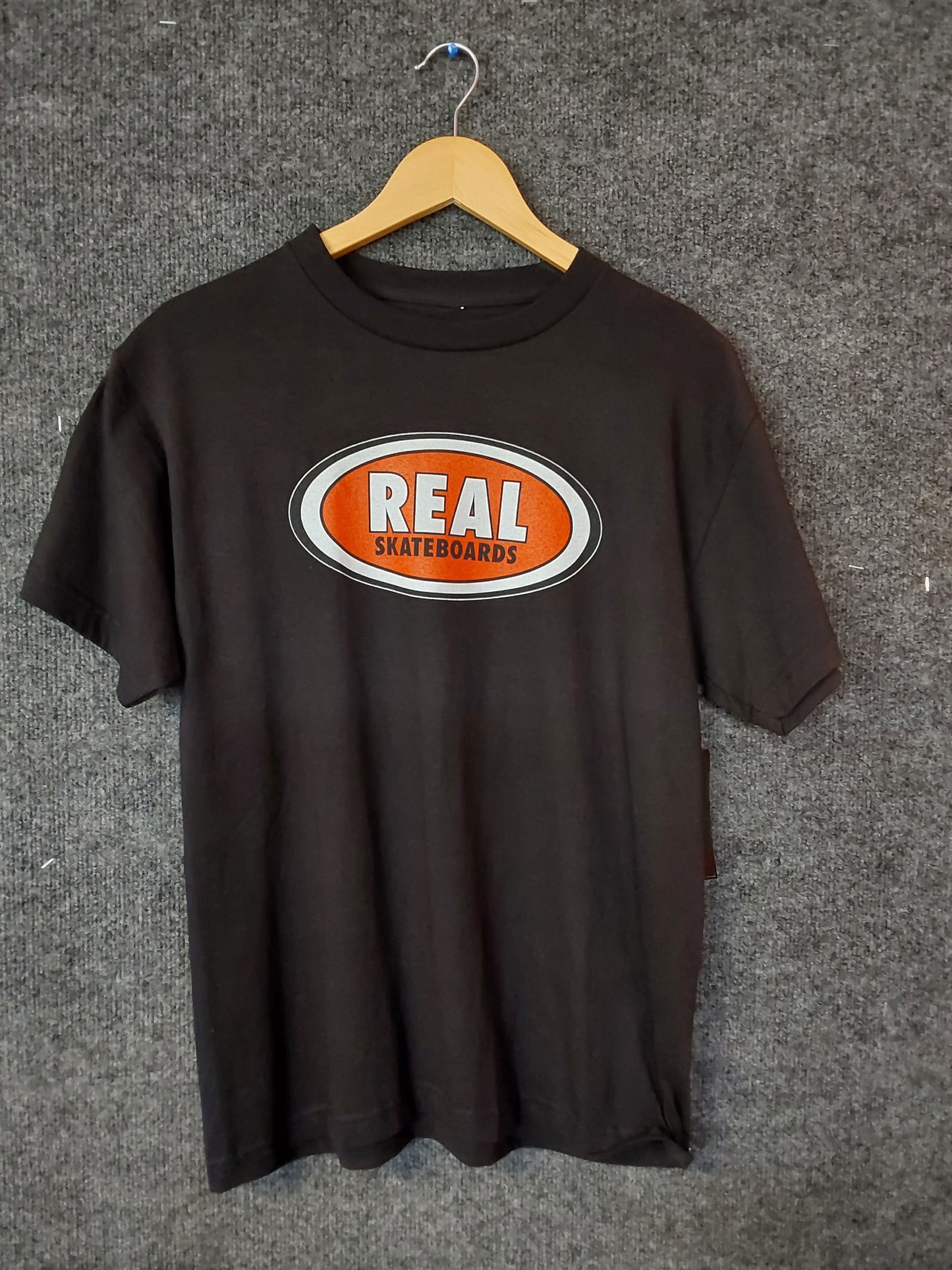 Real skateboards Dark Brown T-Shirt