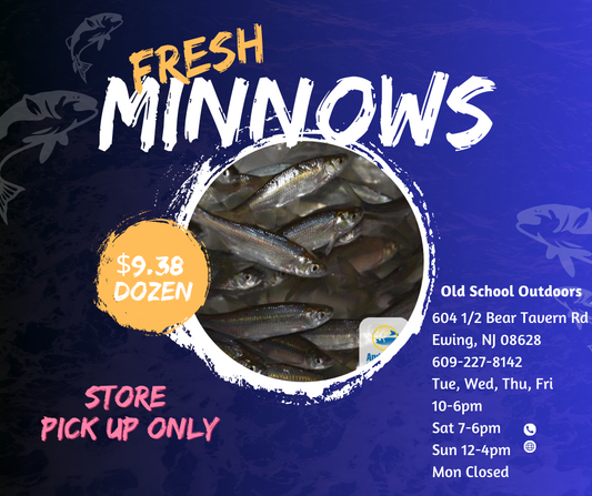 🐟Restock Alert🐟  ***Store Pick up Only***  2.25” Fresh Minnows are back!!