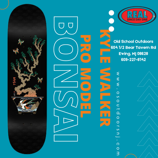 New Arrival! REAL KYLE BONSAI SLICK DECK 8.38