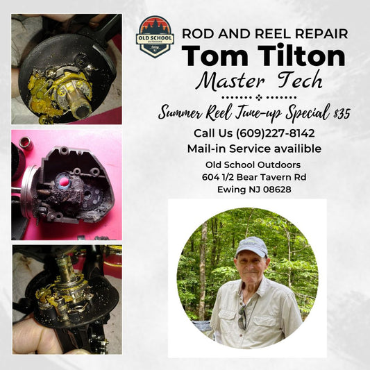 Rod and Reel Repair - Reel Tune-up Special