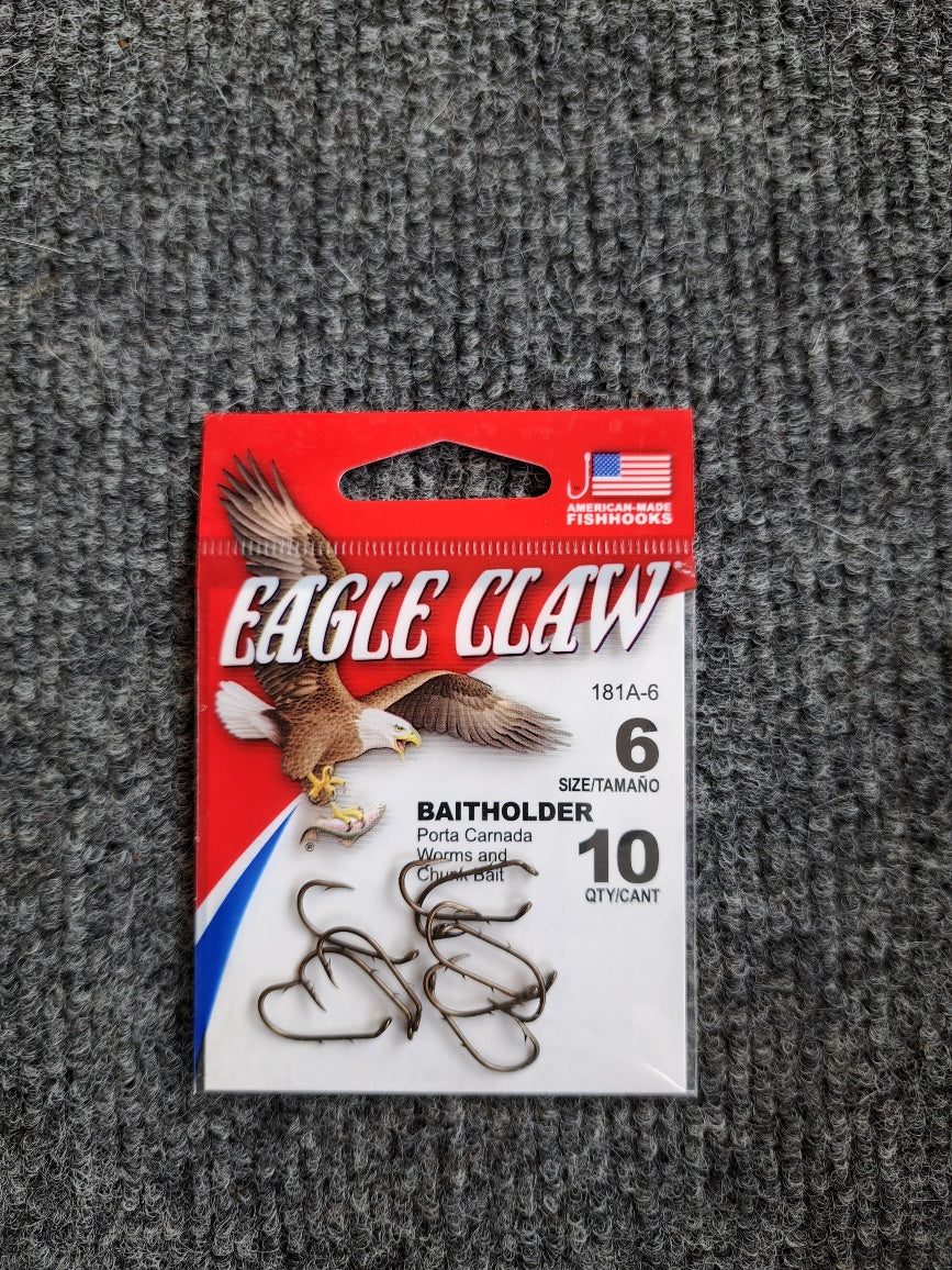 Eagle Claw Baitholder Hook