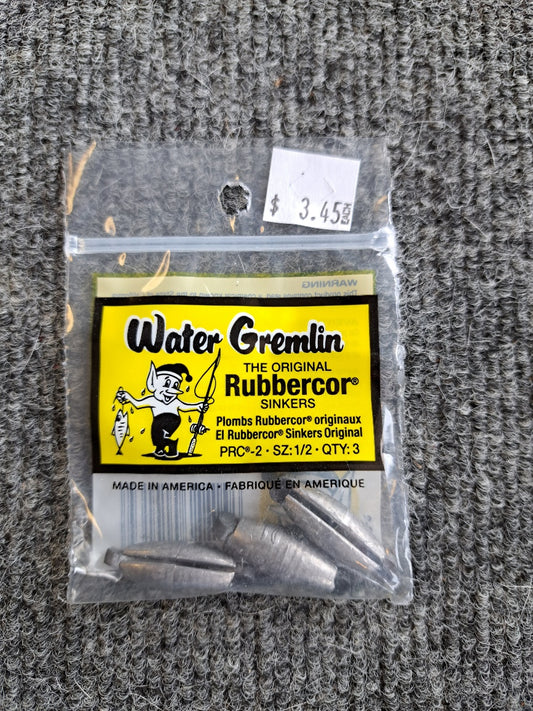 Water Gremlin The Original Rubbercor Sinkers