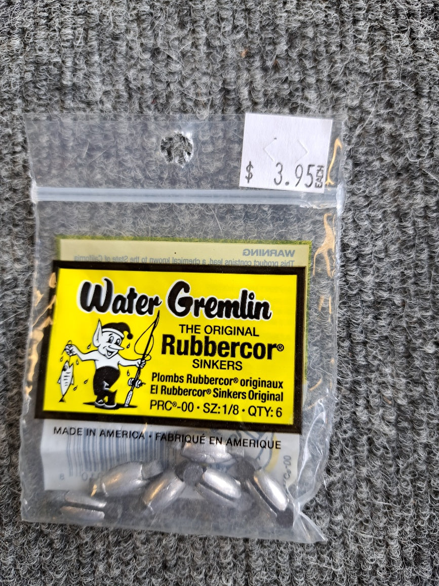 Water Gremlin The Original Rubbercor Sinkers