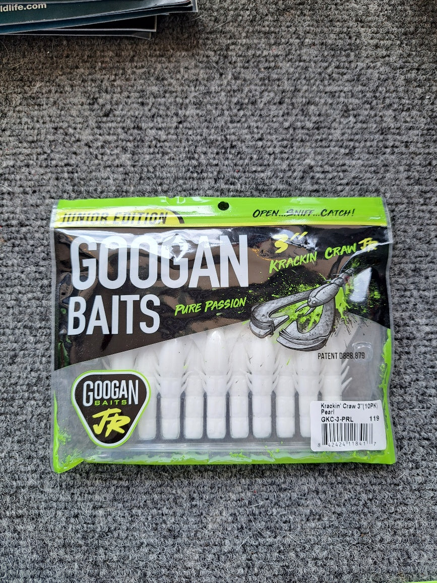 Googan Baits Krackin' Craw 10pk 3"