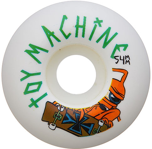 TOY MACHINE SECT SKATER 54MM (Set of 4)