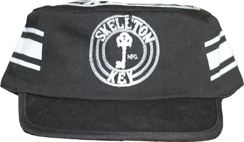 Skeleton Key OG Circle Logo Old School Painters Hat Black