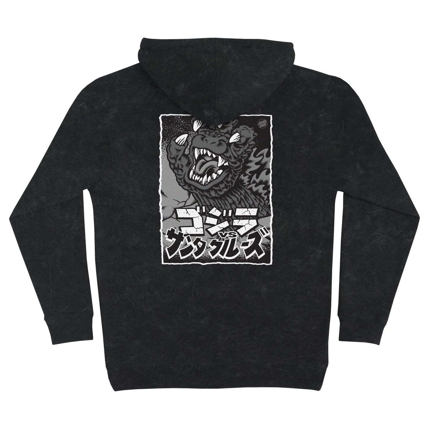 Godzilla Hand Mens Santa Cruz Hoodie
