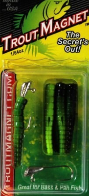 Trout Magnet 9 Pc. Pack - Black/Green