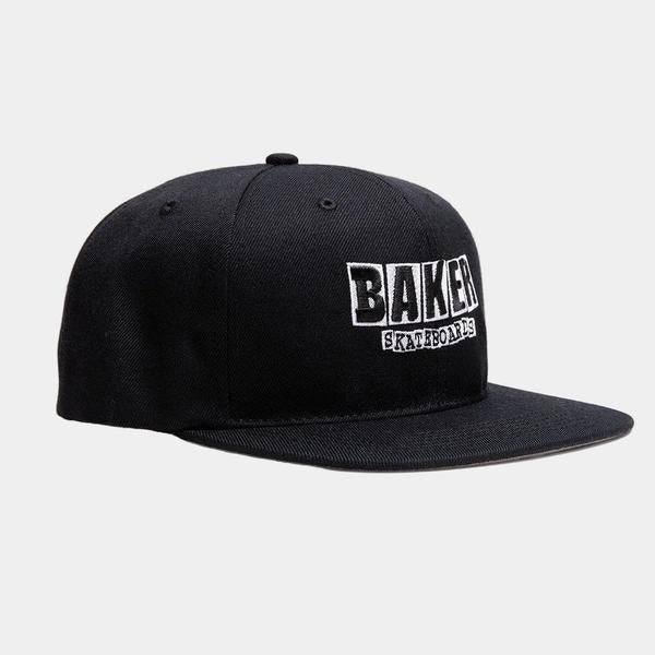 Baker Classic Logo Snapback Hat Black