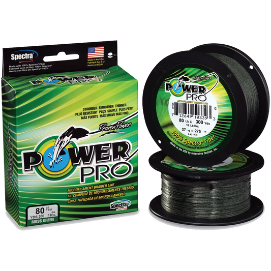 Braided Spectra Fiber Line by Power Pro