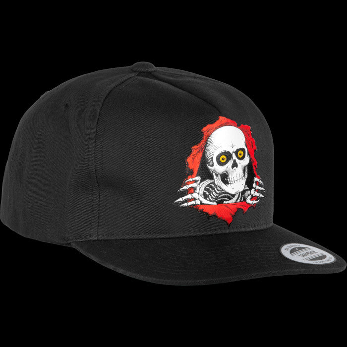 Powell Ripper Snapback Hat Black