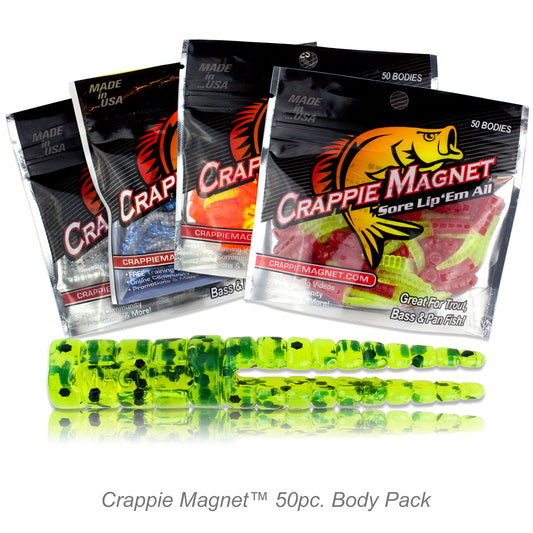 Crappie Magnet 50 pc. Body Packs