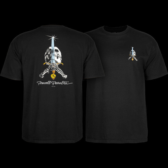 Powell Classic Skull & Sword Black SS
