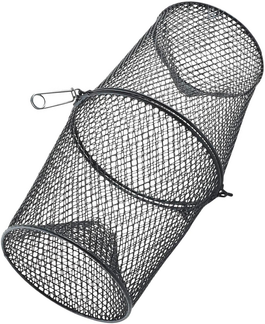 Minnow Trap – Durable Black Vinyl Coated Wire Fishing Trap