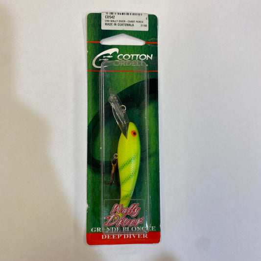 MJ CD542 Wally Diver Chart Perch