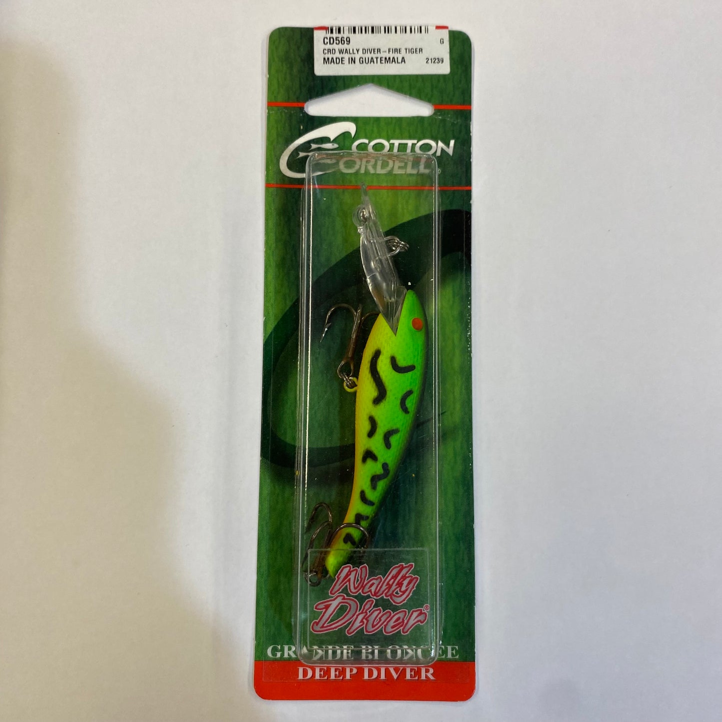 MJ CD569 Wally Diver Fire Tiger