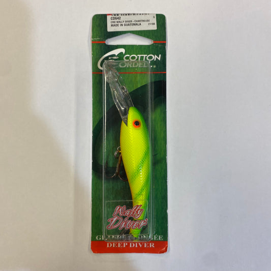 MJ CD642 CRD Wally Diver Chartreuse