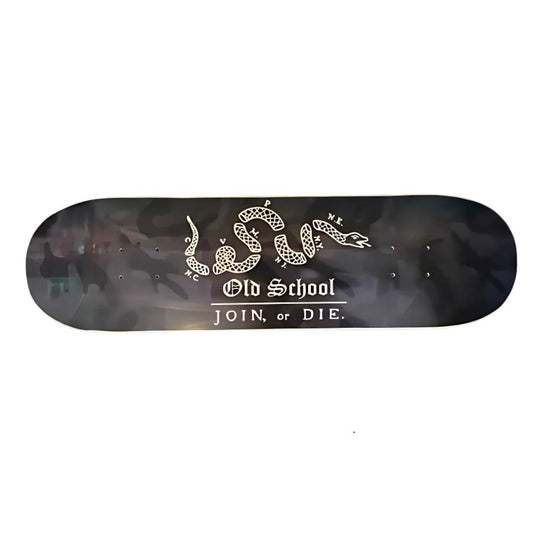 Join or Die Camo Skateboard Deck