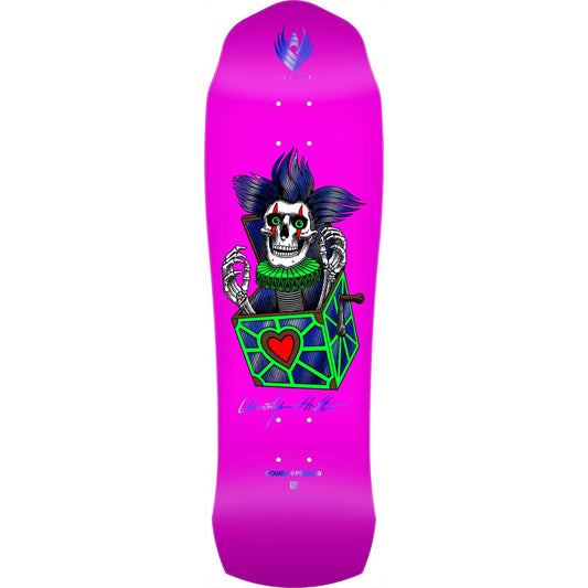 POWELL CHRIS HIETT SKULL SHAPED FLIGHT DECK 9.5 X 31.13