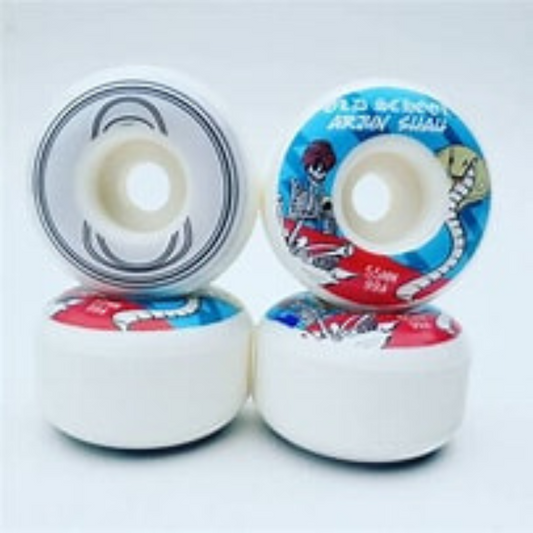 Old School Pro-Model Arjun Shah Wheels 55mm 99a