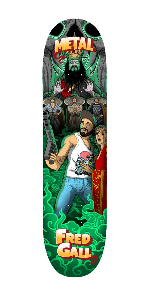 METAL FRED GALL BIG TROUBLE DECK 8.50