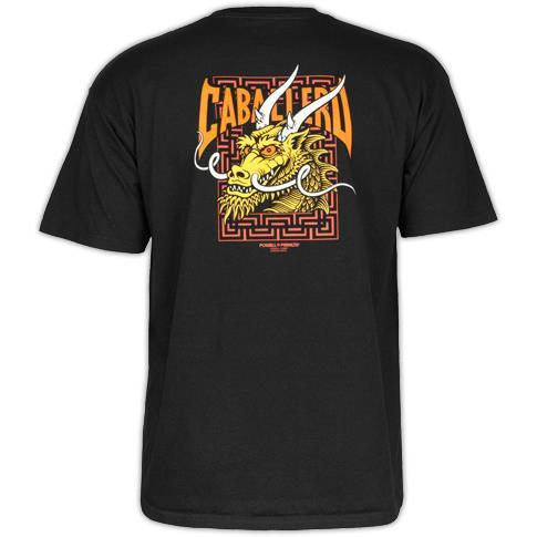 POWELL CABALLERO STREET DRAGON BLACK SS
