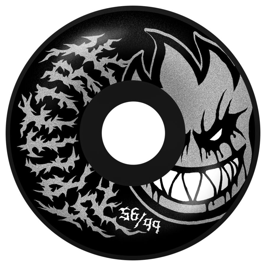 SPITFIRE FORMULA FOUR DEATHMASK II RADIAL FULL BLACK 56MM 99D