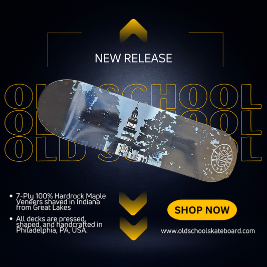 Old School Team Model Independece Hall Deck (Made in USA)