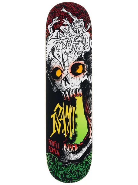 POWELL ISAMU YAMAMOTO SKULL DECK 8.0